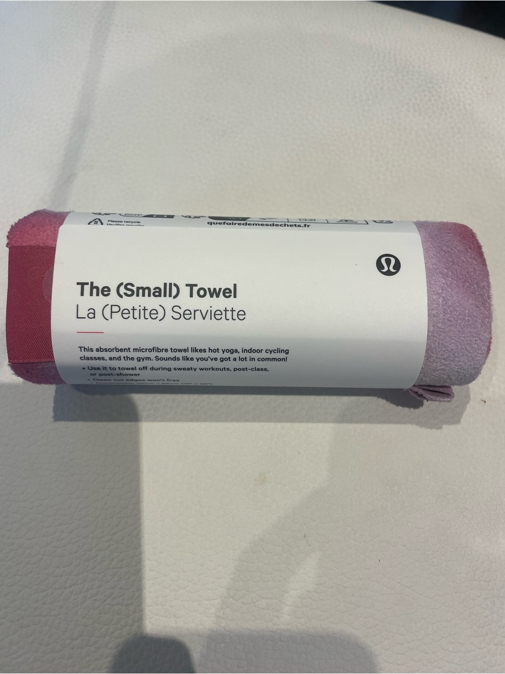 lululemon athletica Small Microfibre Towel